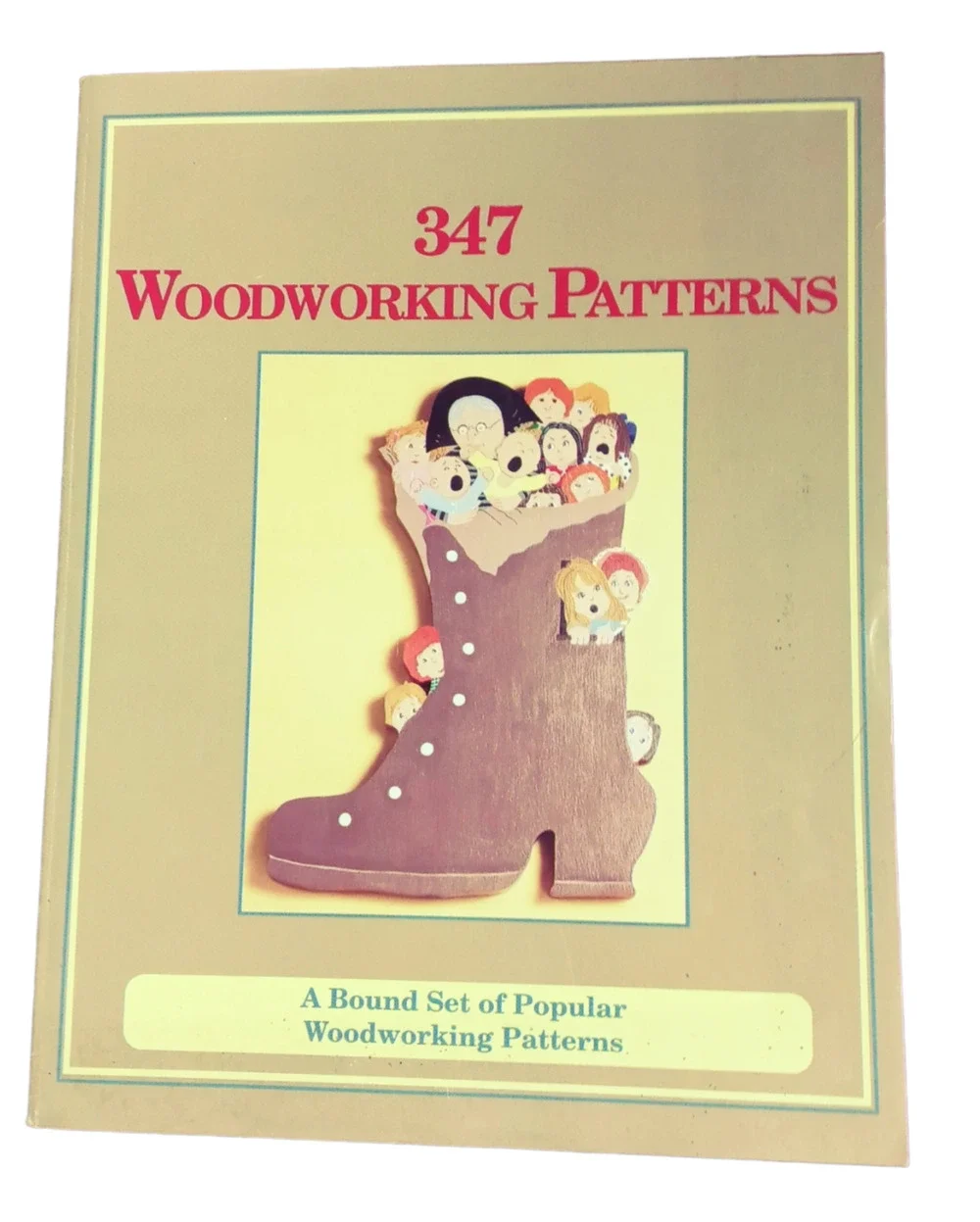 Retro 347 Woodworking Patterns Popular Woodworking Projects Bound Set Book VTG