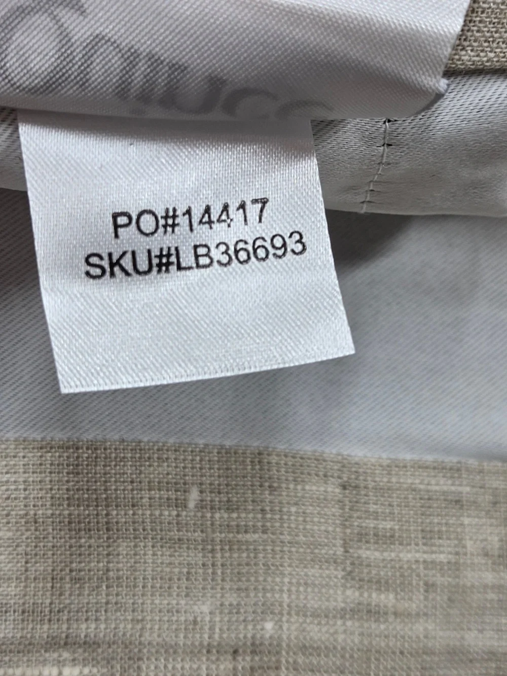 Quince includes 48x84