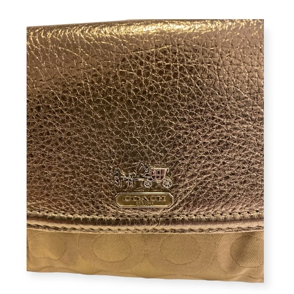 Coach madison metallic