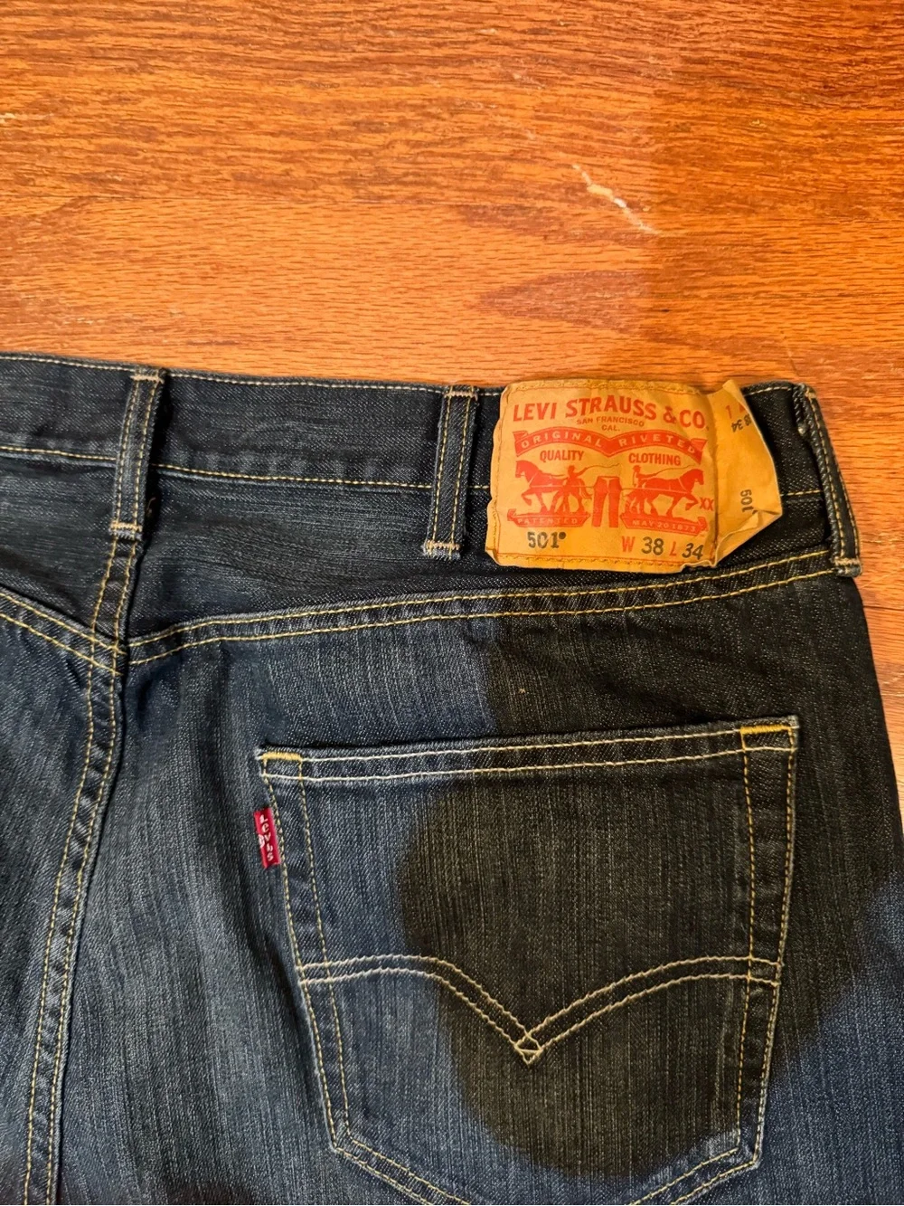 Levis 501 straight
