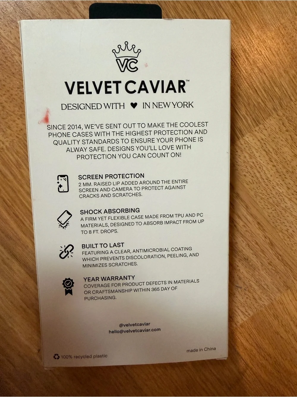 Velvet Caviar bold layered