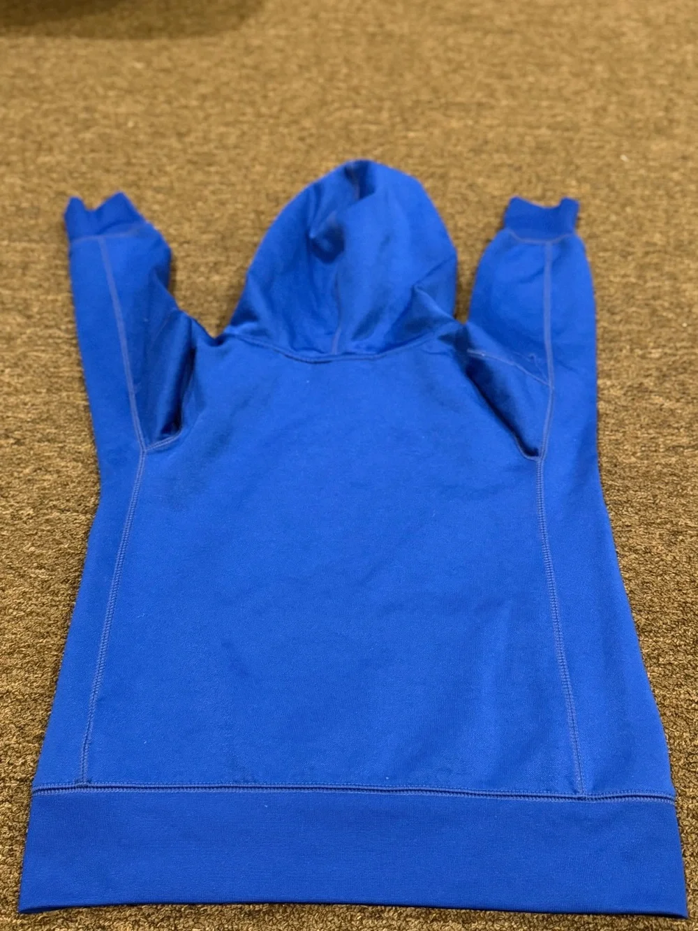 EUC! Nike Royal Blue Athletic Hoodie Bills Sz S boys pullover LS