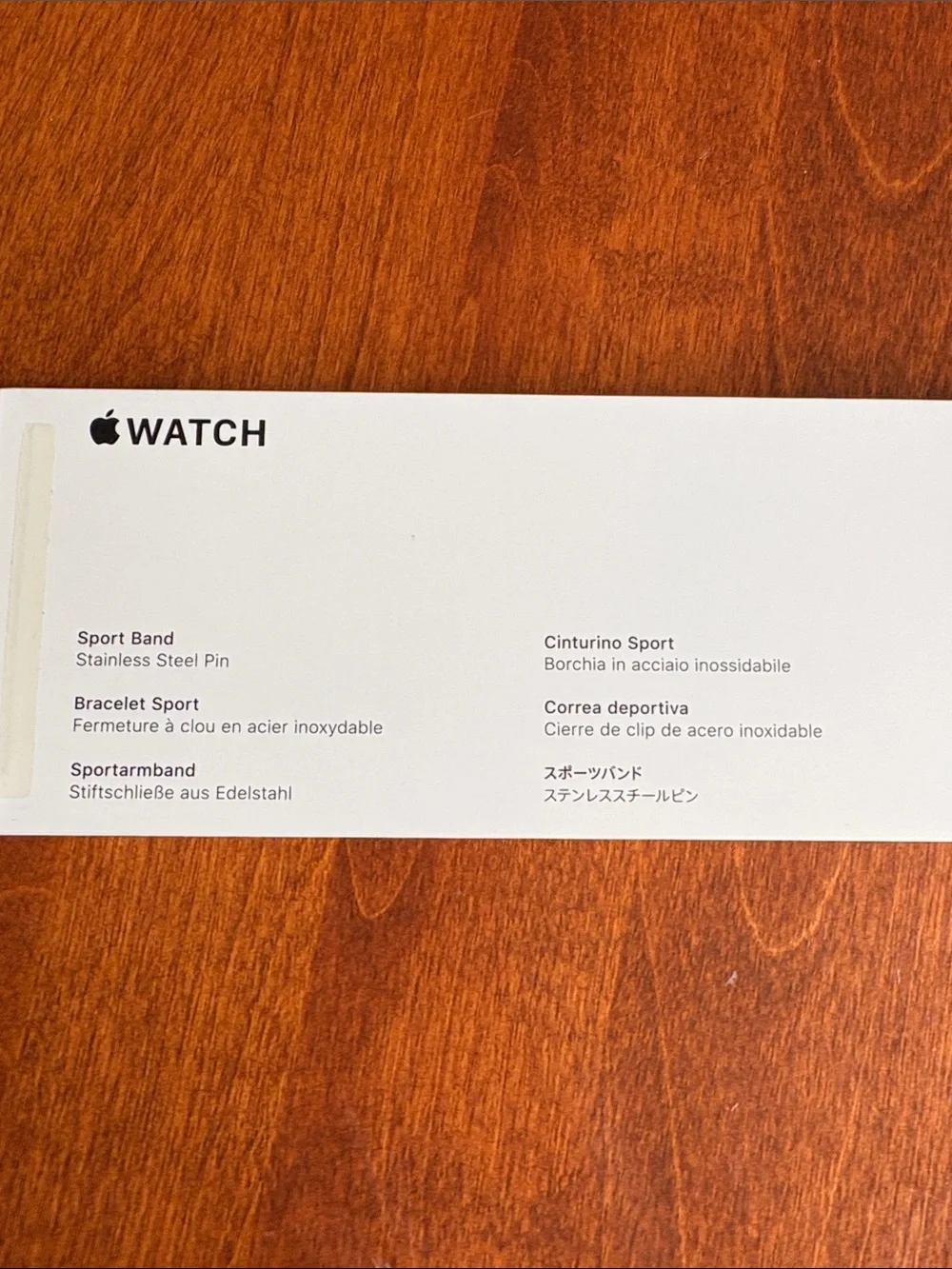 Apple Starlight Sport Band in Sandstone/Taupe