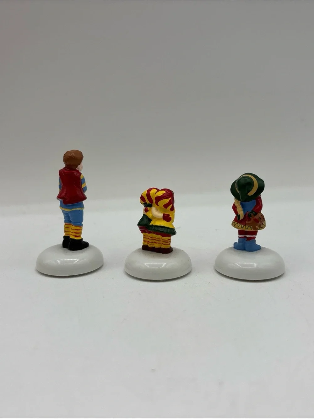 Department 56 1999 Vintage HVC North Pole Series Photo With Santa Set Of 3 56444