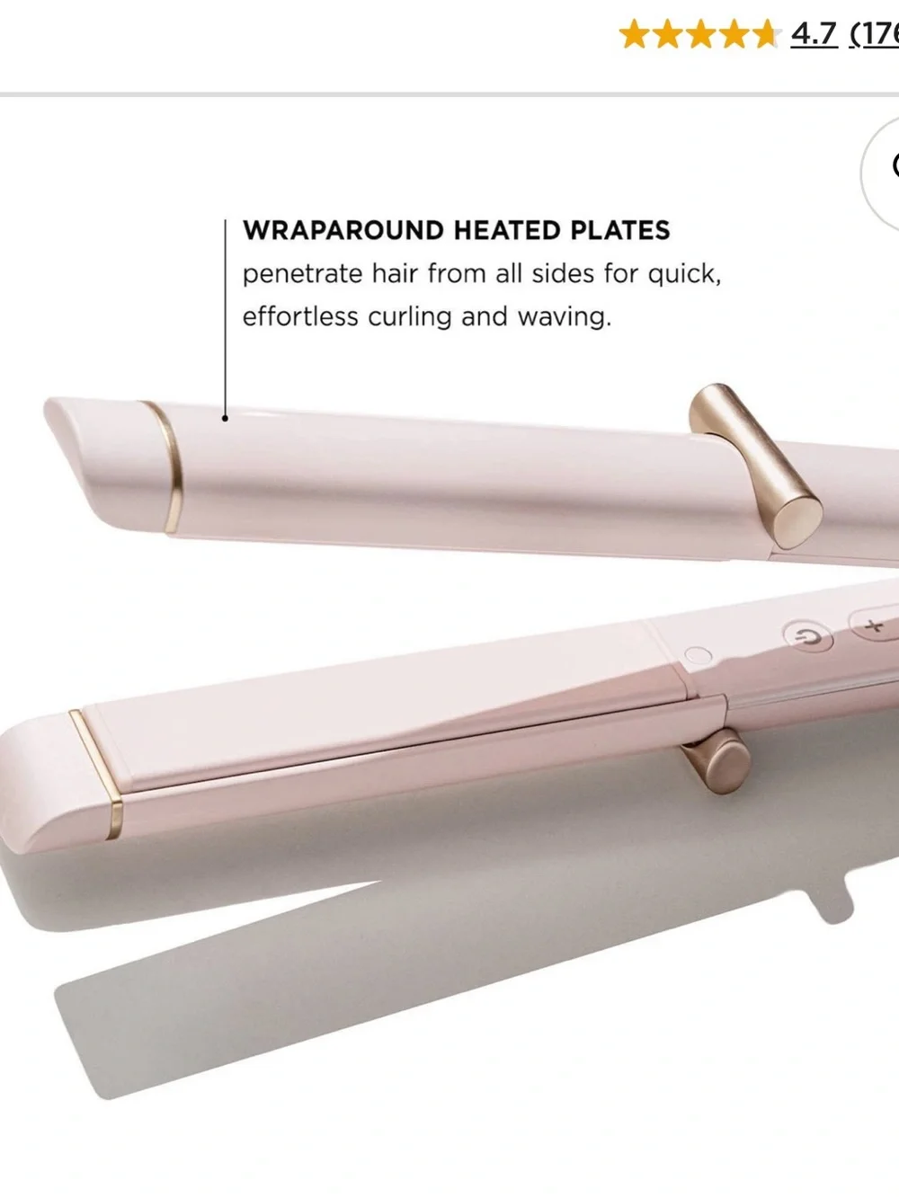 $160. T3 2-in1 Curling Straighten Curl Wave Styling iron. Brand New open box!