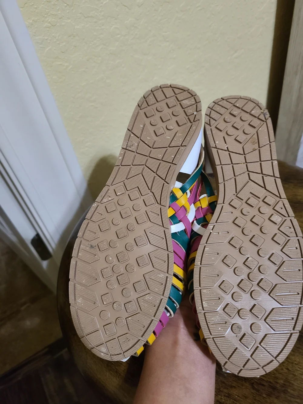 Hand Crafted bright woven