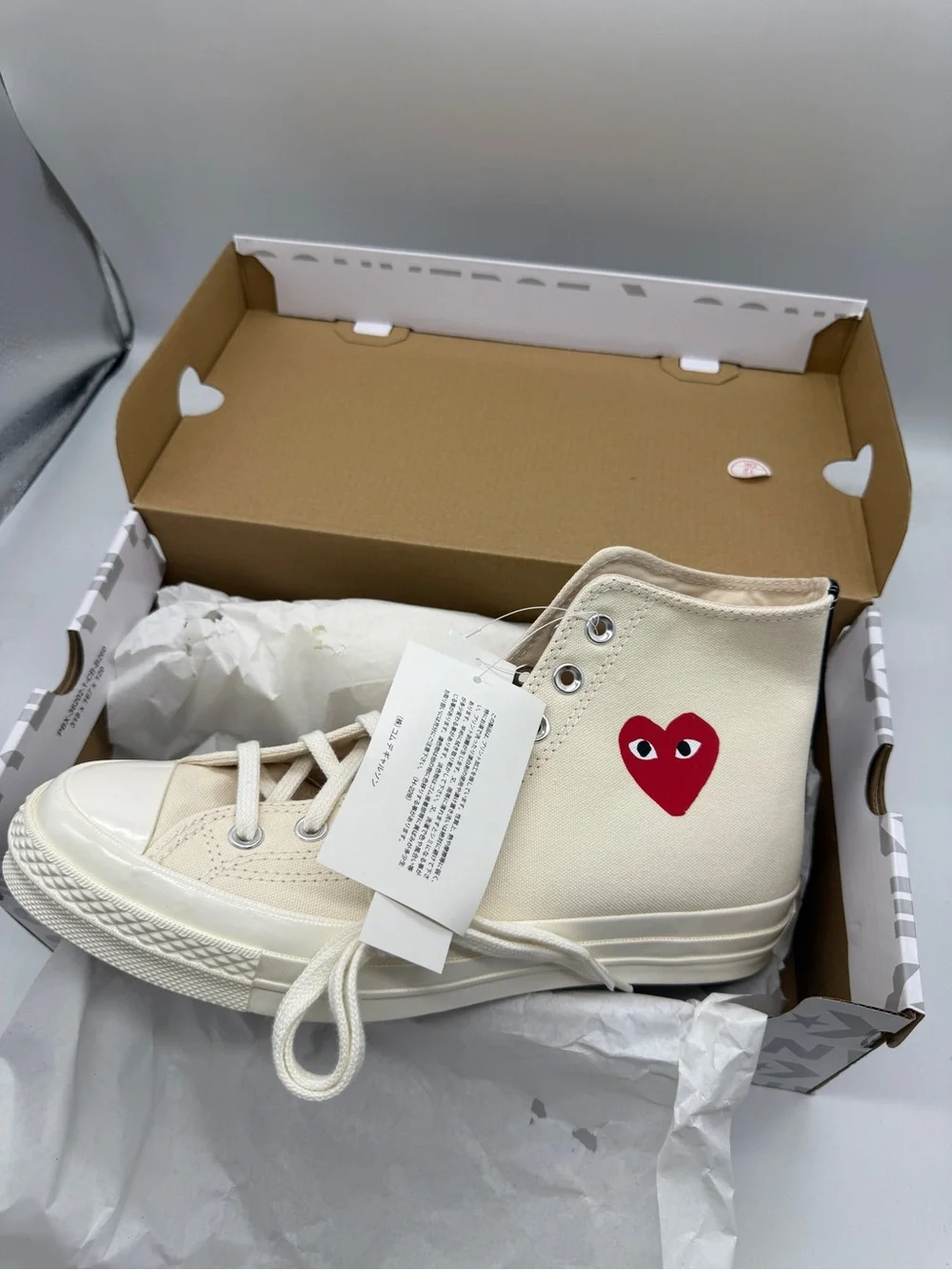 Comme des Garcons PLAY brand new