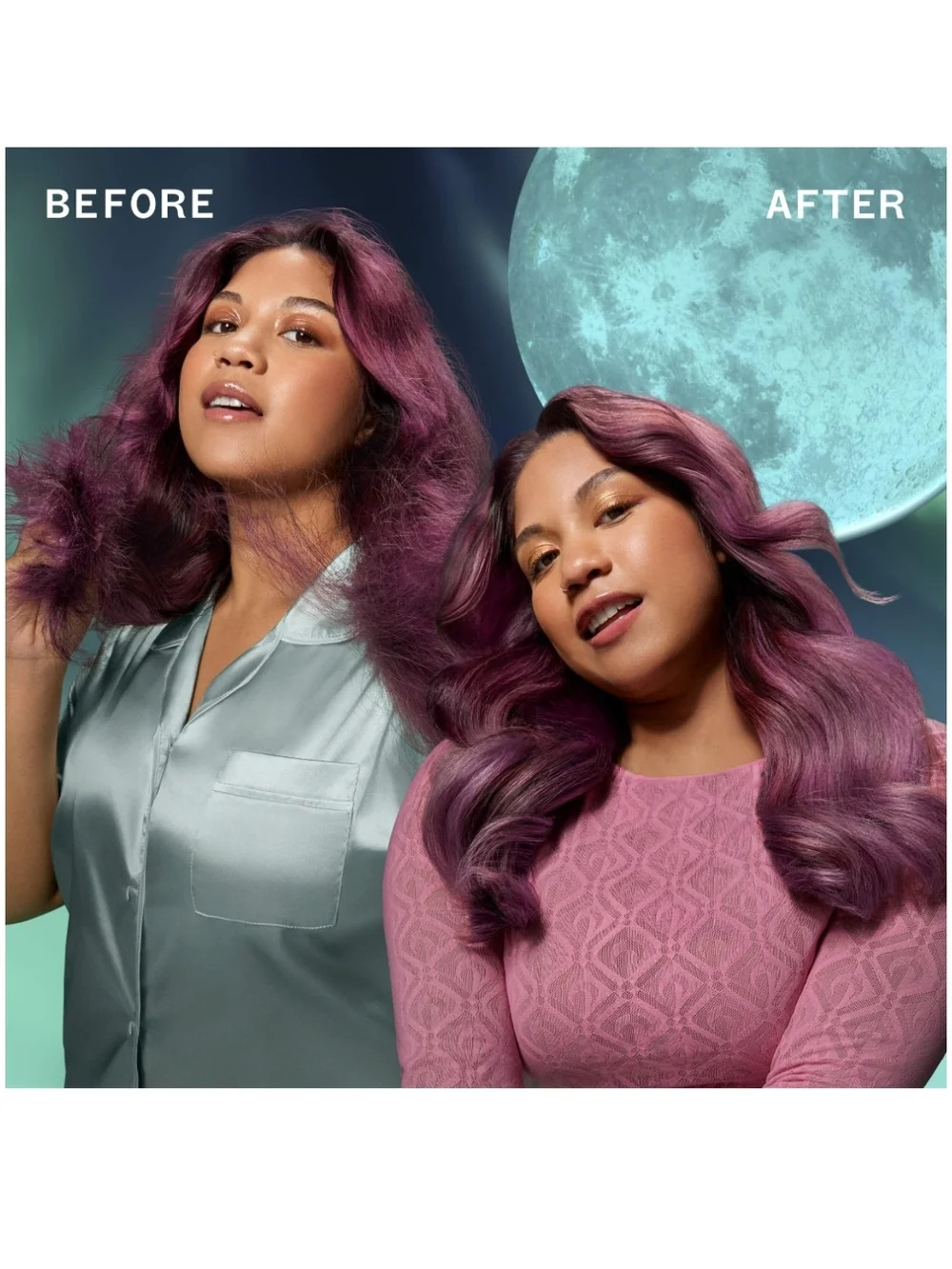 amika: midnight mender overnight repair treatment - turquoise