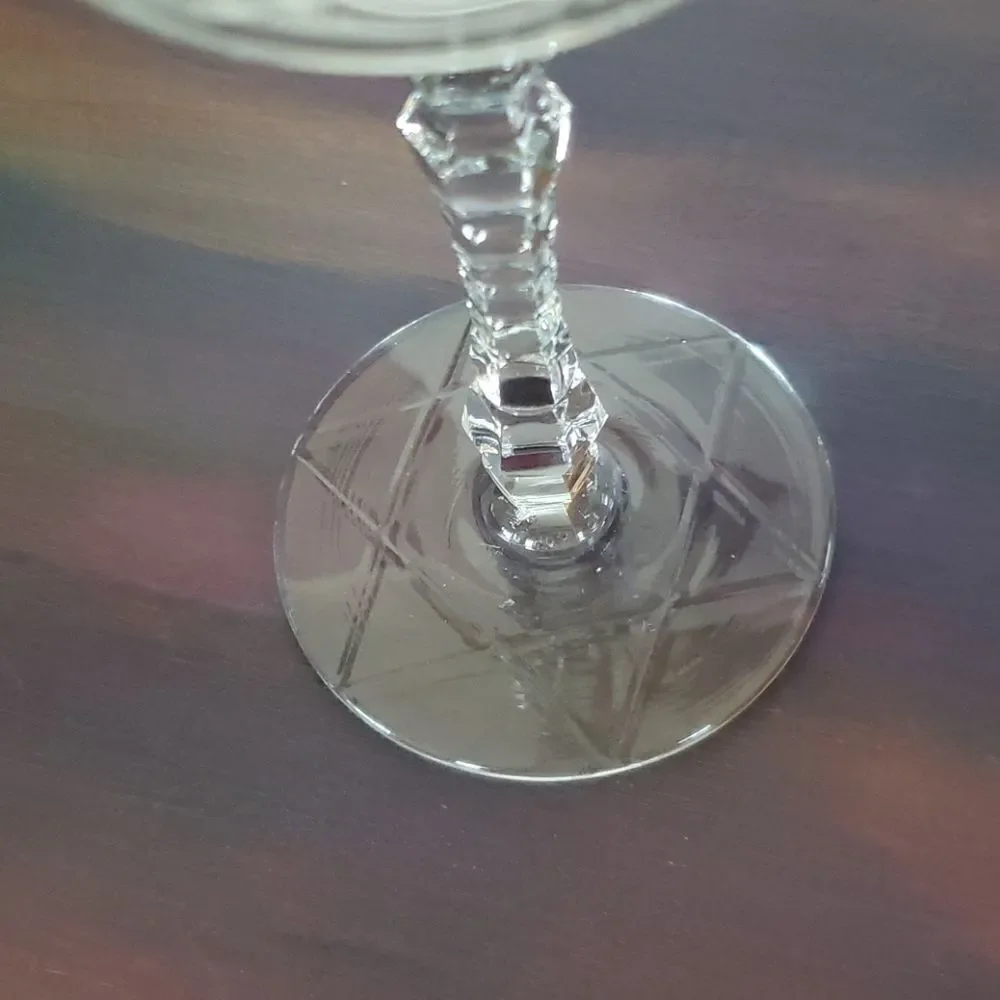 Vintage set crystal