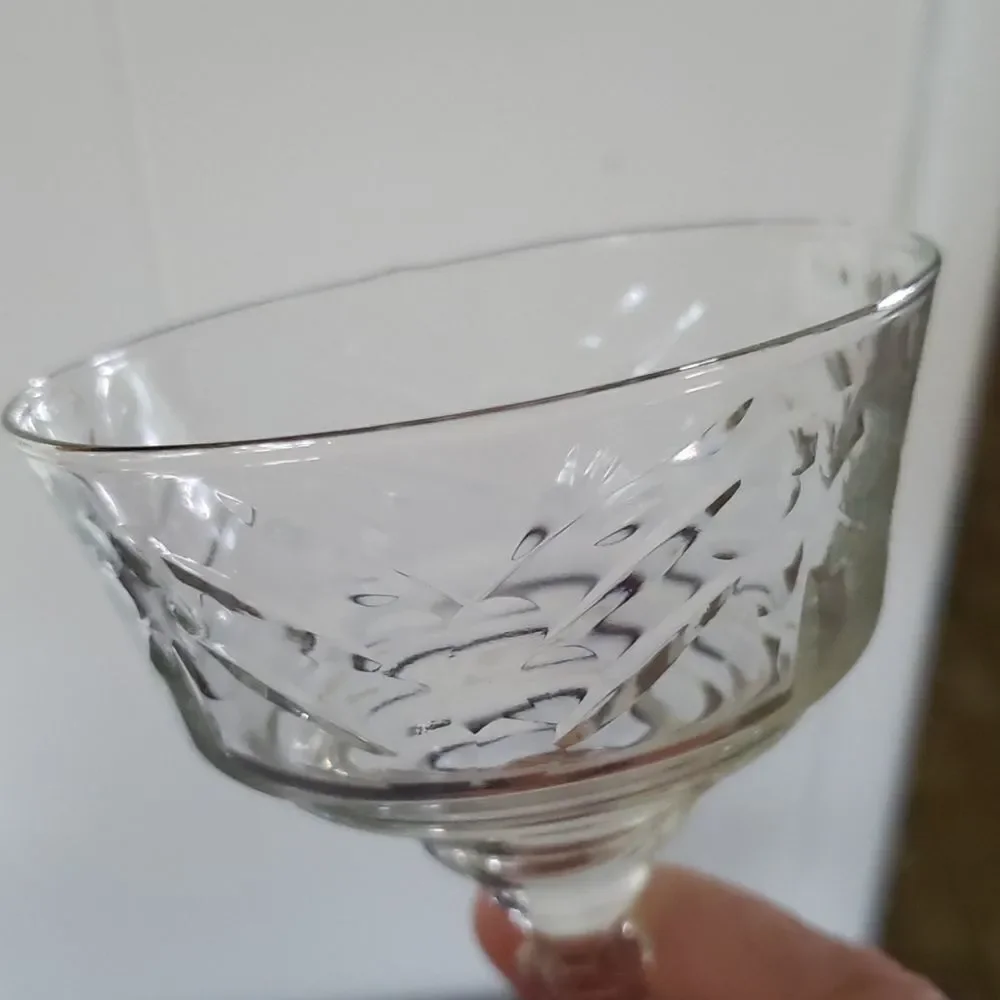 Vintage set crystal