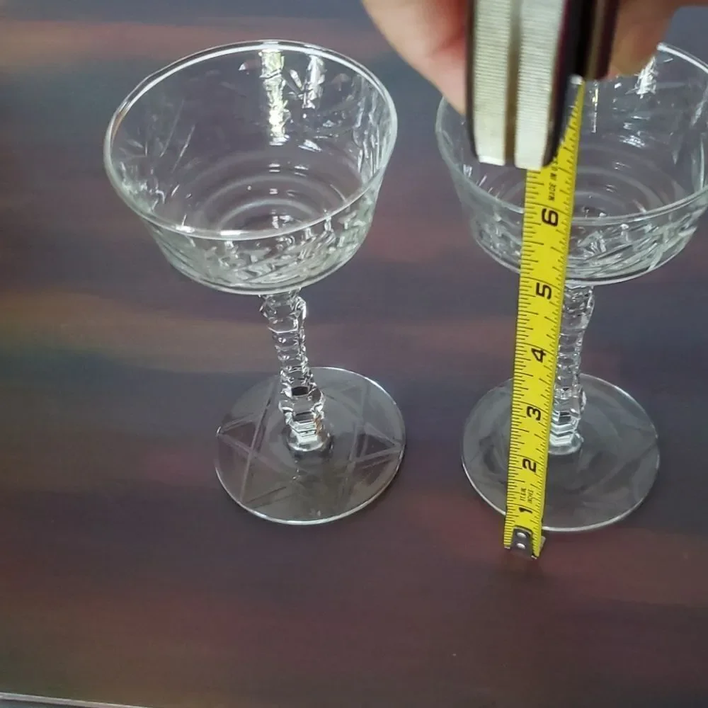 Vintage set crystal