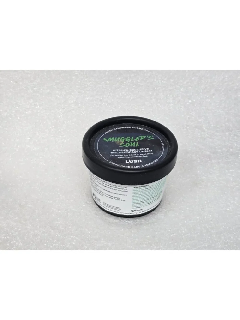 Lush Smugglers Soul Kitchen Exclusive Multipurpose Cream 3.5 Oz Vegan Soothing