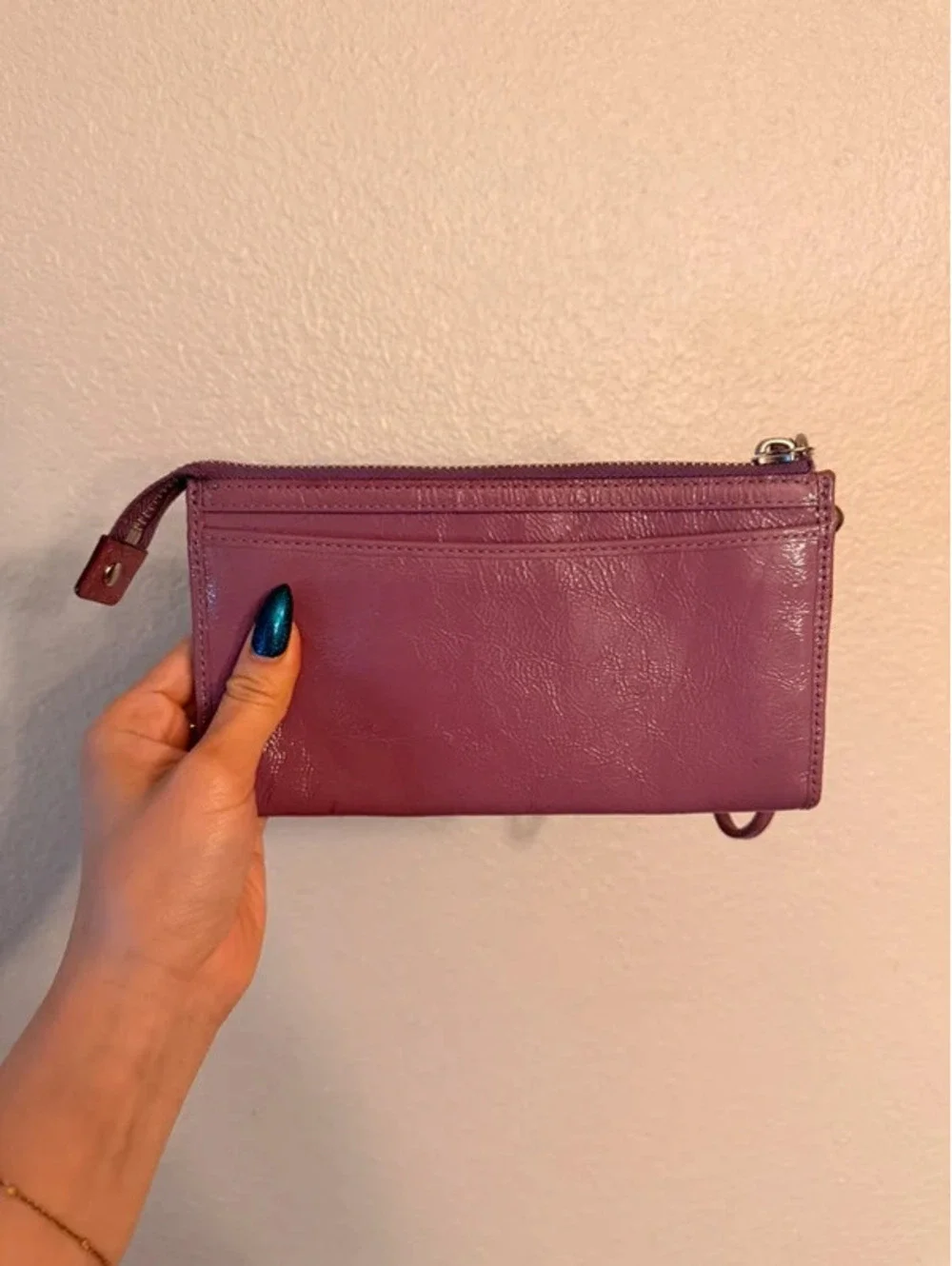 Vintage Purple Coach Poppy Wallet Wristlet