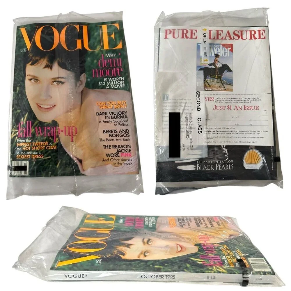 Vogue collectors pages writing
