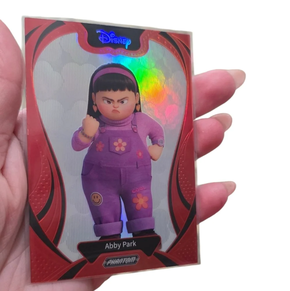 Rare Abby Park 12/75 Kakawow Phantom Disney 2025 Red Parallel Prism Turning Red