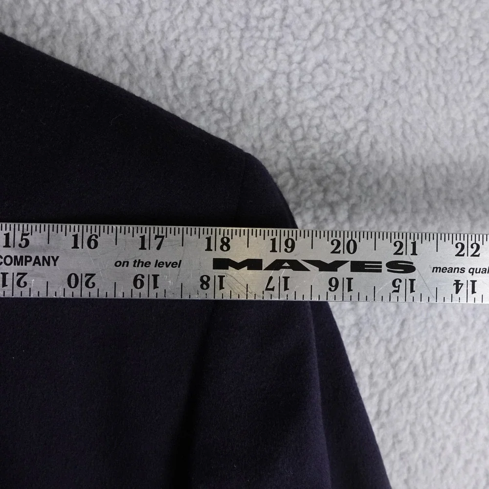 Brooks Brothers Mens‎ 41R Pure Cashmere Sport Coat Blazer Navy Blue Made in USA