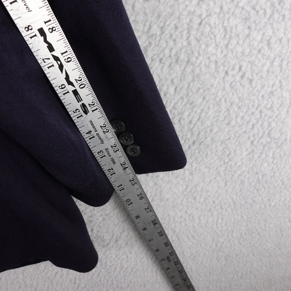 Brooks Brothers Mens‎ 41R Pure Cashmere Sport Coat Blazer Navy Blue Made in USA
