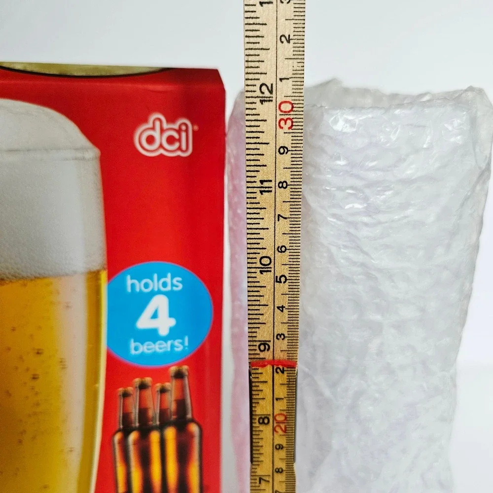 NEW XL Beer Glass & Beer Prescription Drink Kooler Koozies Novelty Barware Gift