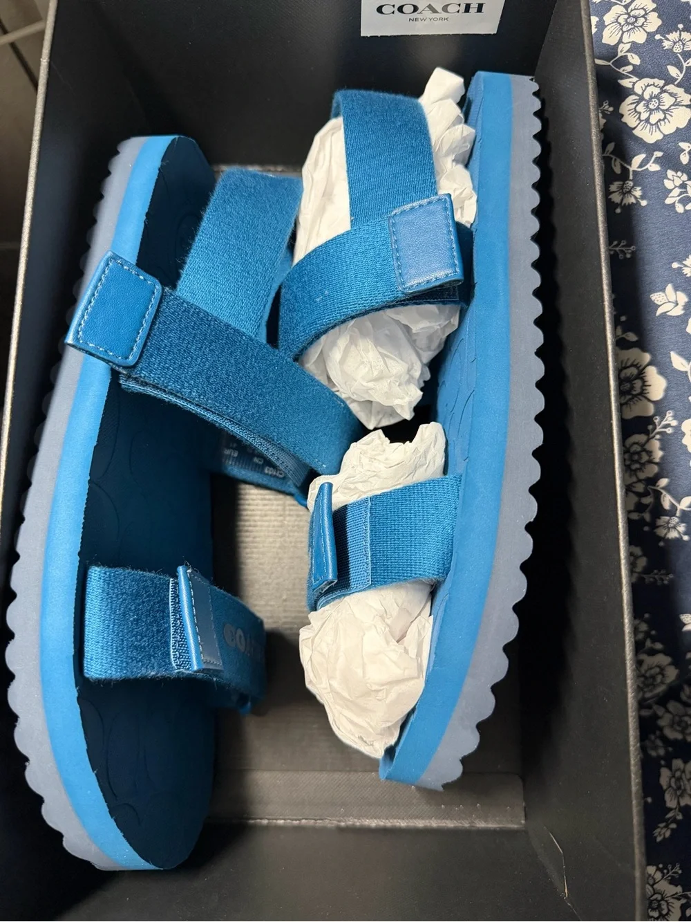 Coach comfortable blue
