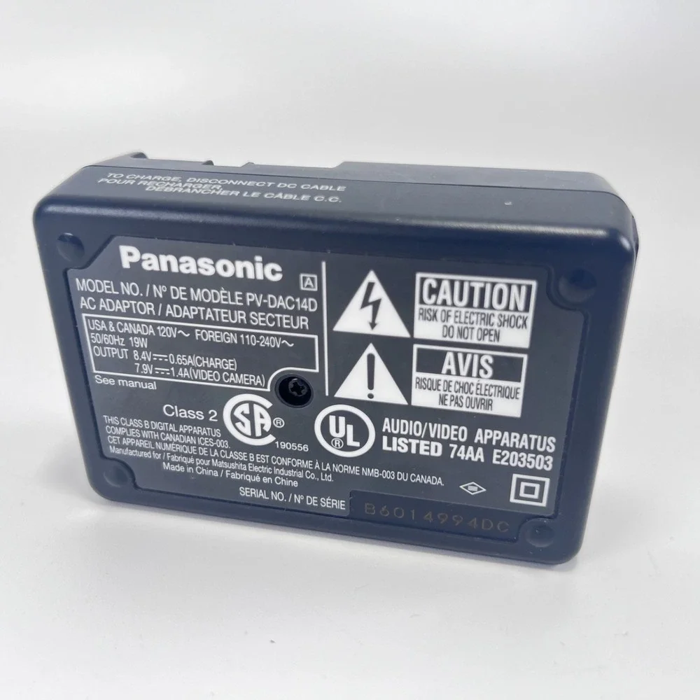 Panasonic pv dac14d