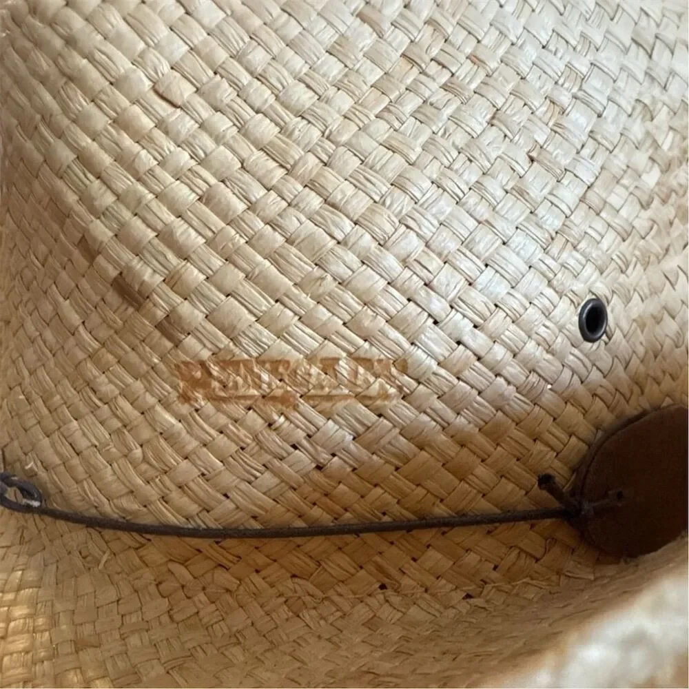 Renegade Made In The USA Unisex Western Straw Hat Removable Band