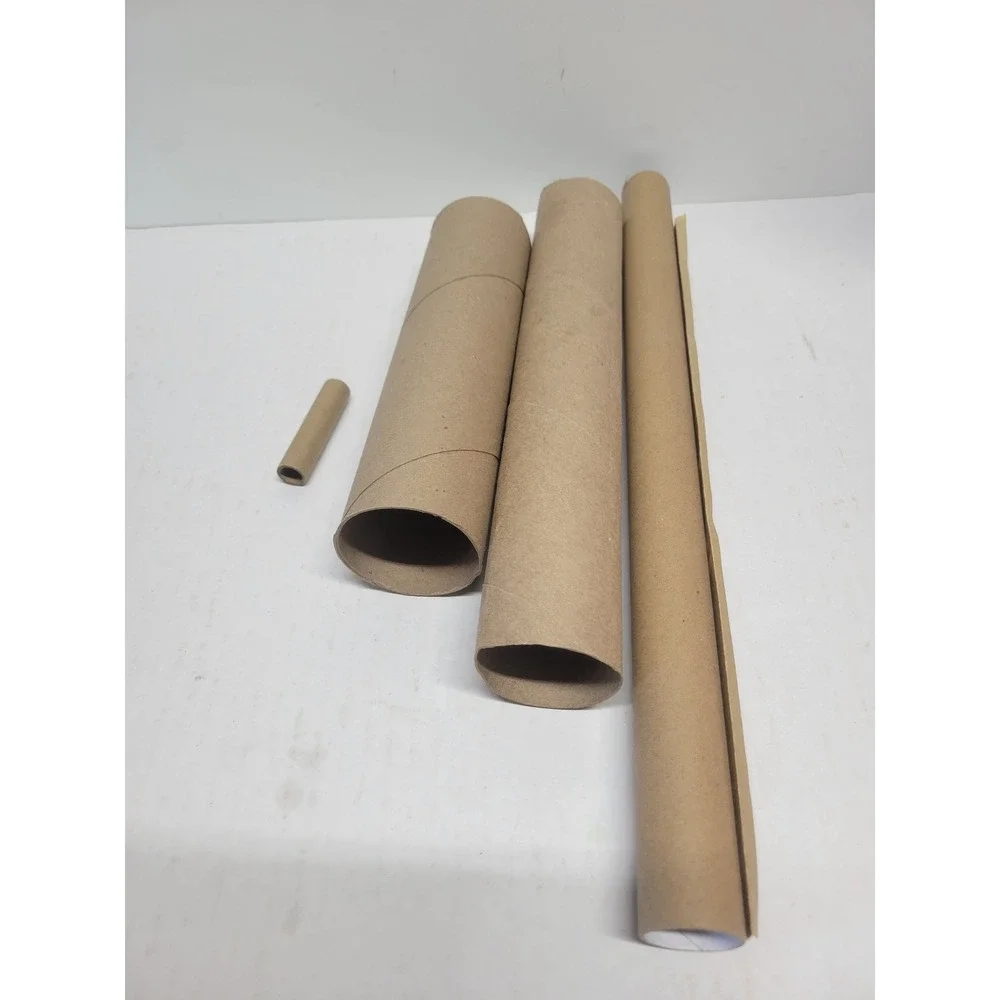 60pc Bulk Lot Assorted‎ Cardboard Tubes Kraft Paper Cores Crafting