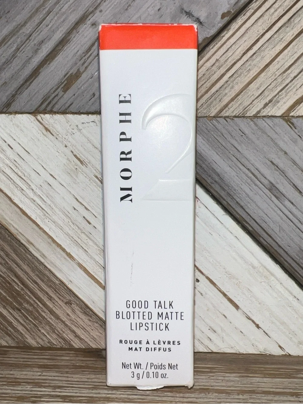 Morphe Good Talk Blotted Matte Lipstick - Red Sunset