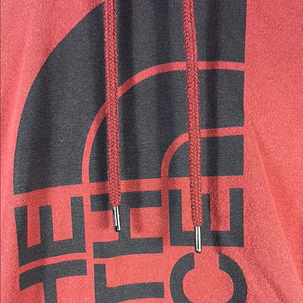 The North Face bold red