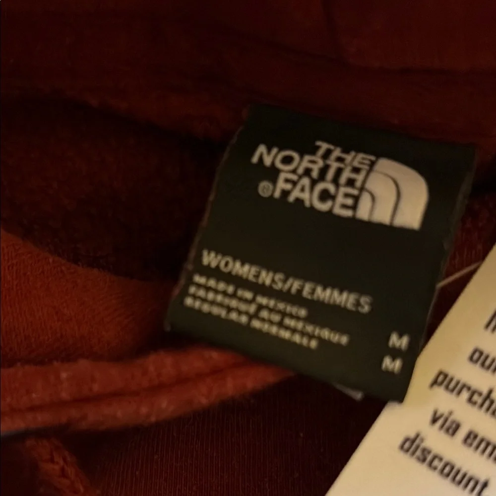 The North Face bold red