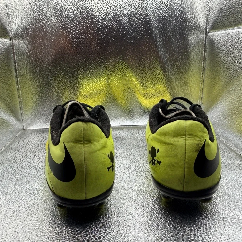 Size 6Y Nike Hypervenom Phelon FG Yellow Black Kids‎ Soccer Cleats 599062-700