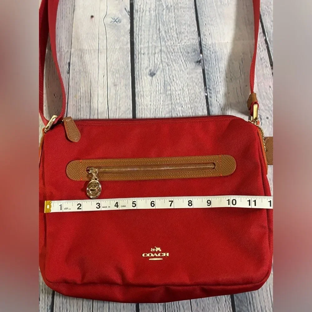 Coach sawyer red
