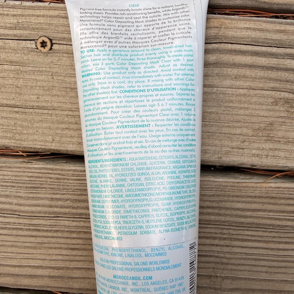 Moroccanoil adds depositing clear