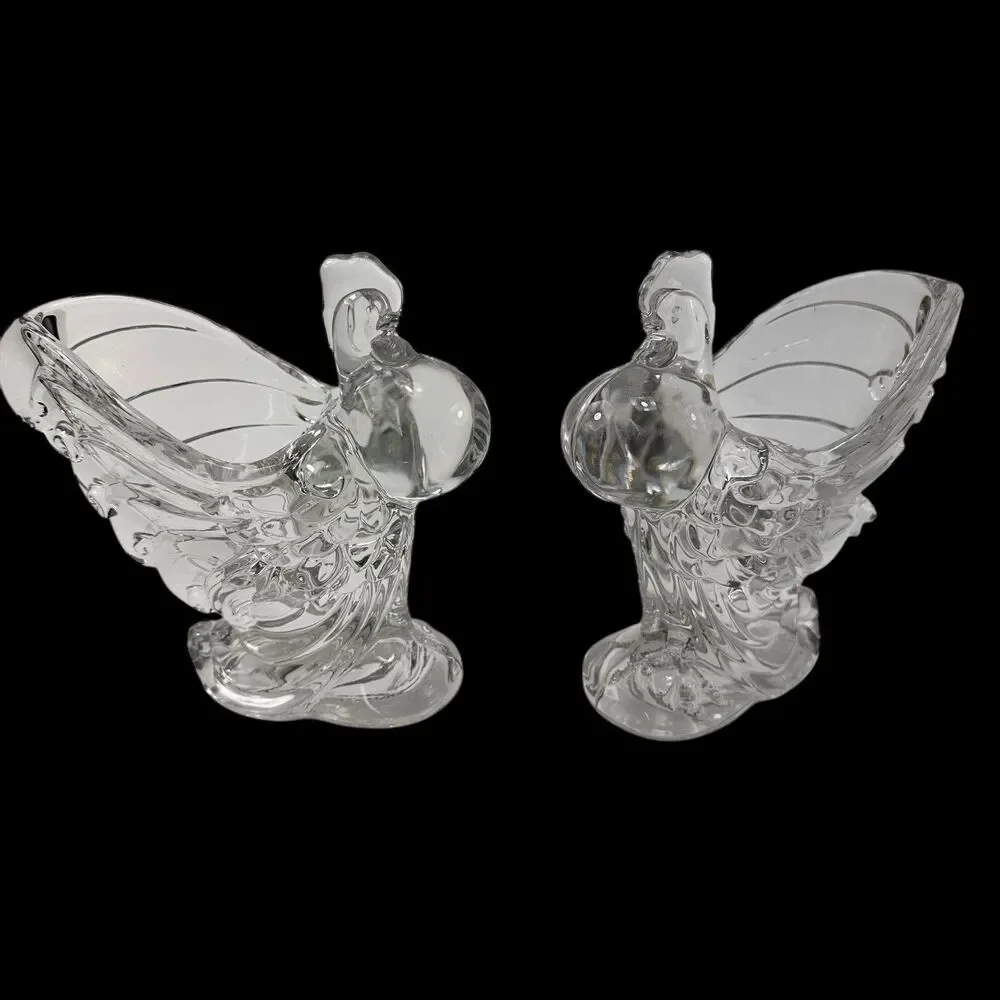 Heisey pair vintage