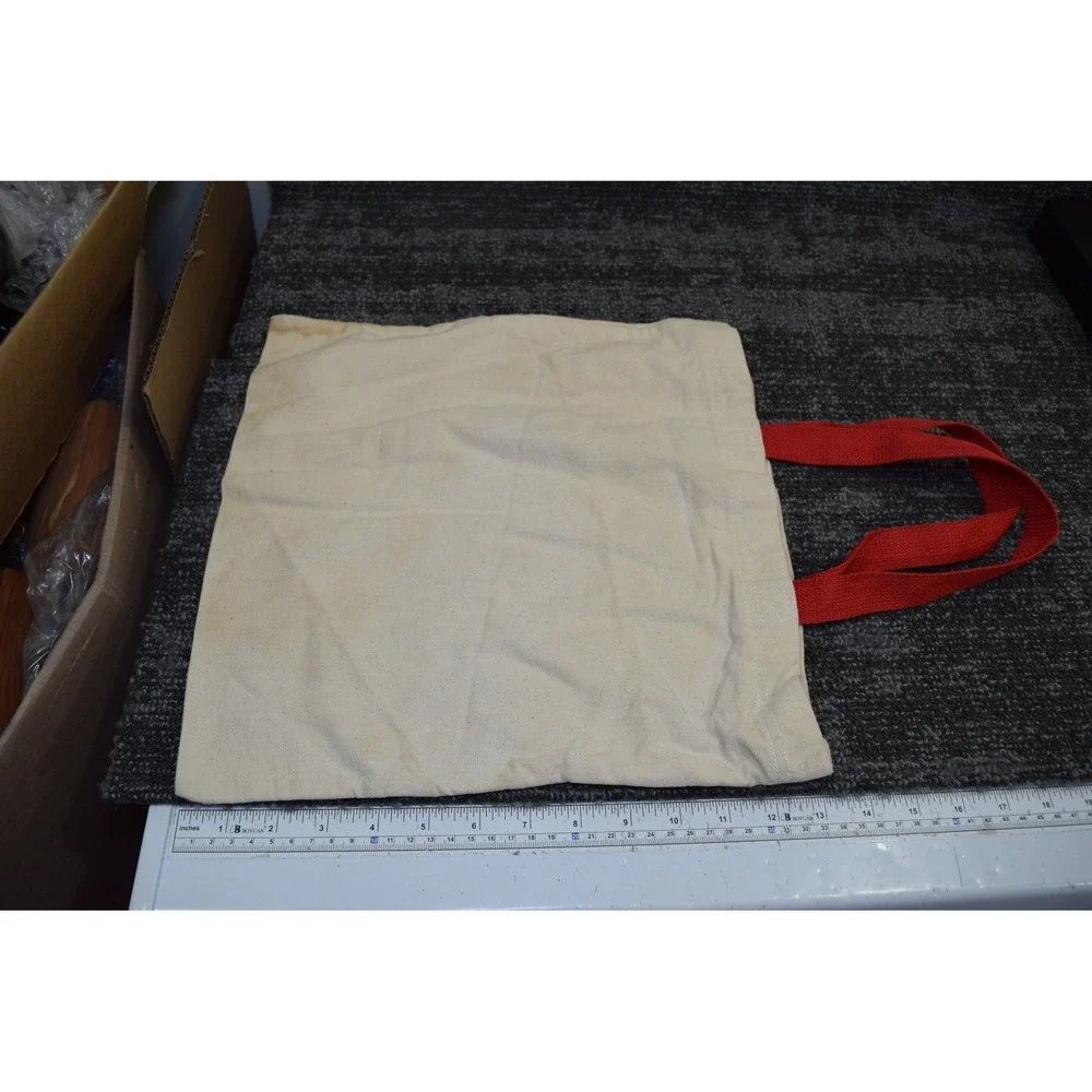 Regional Management Inc Canvas Tote Bag 13x13 Kids School Shopper Shop FLAWS RMI