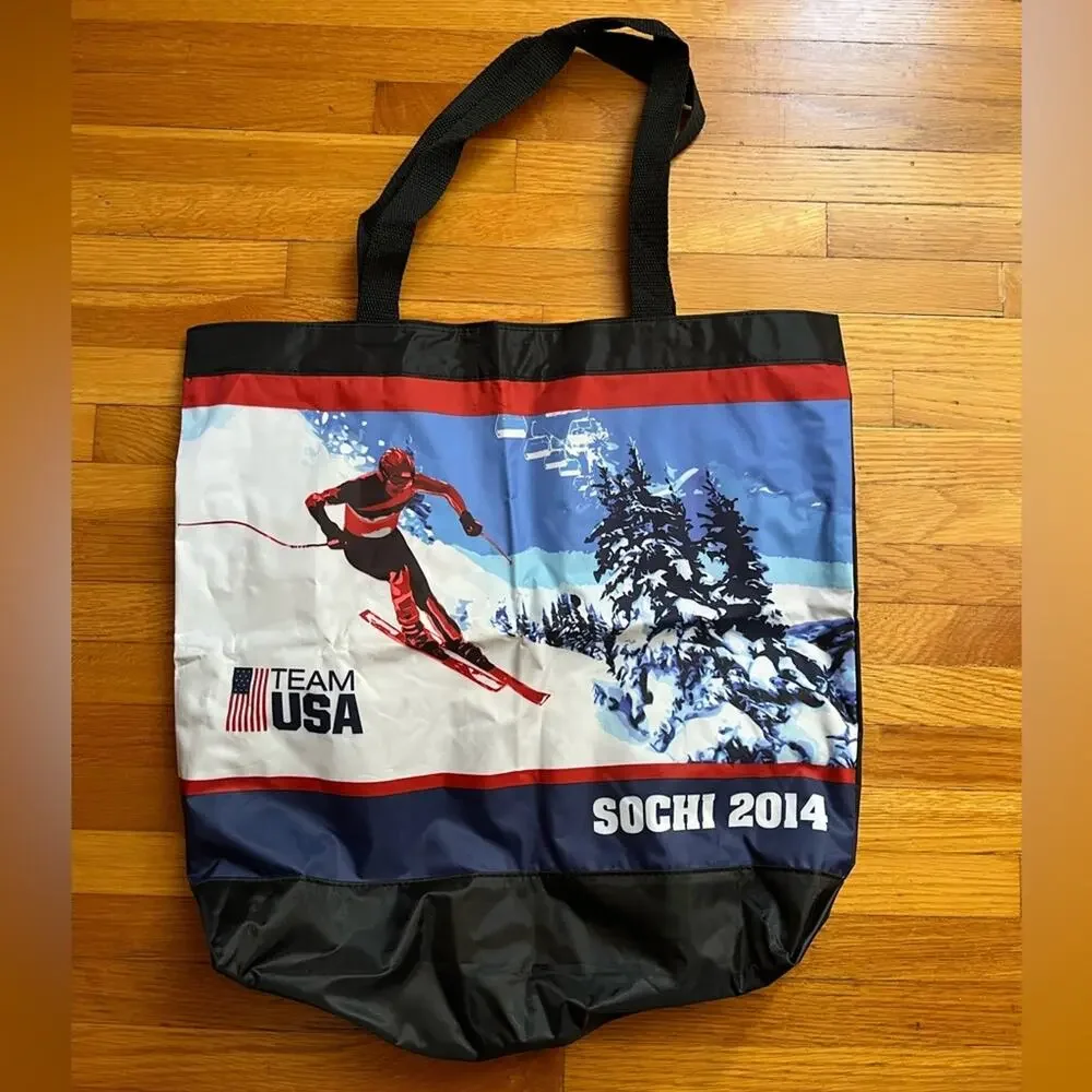 Olympics Team USA Sochi 2014 Tote Bag