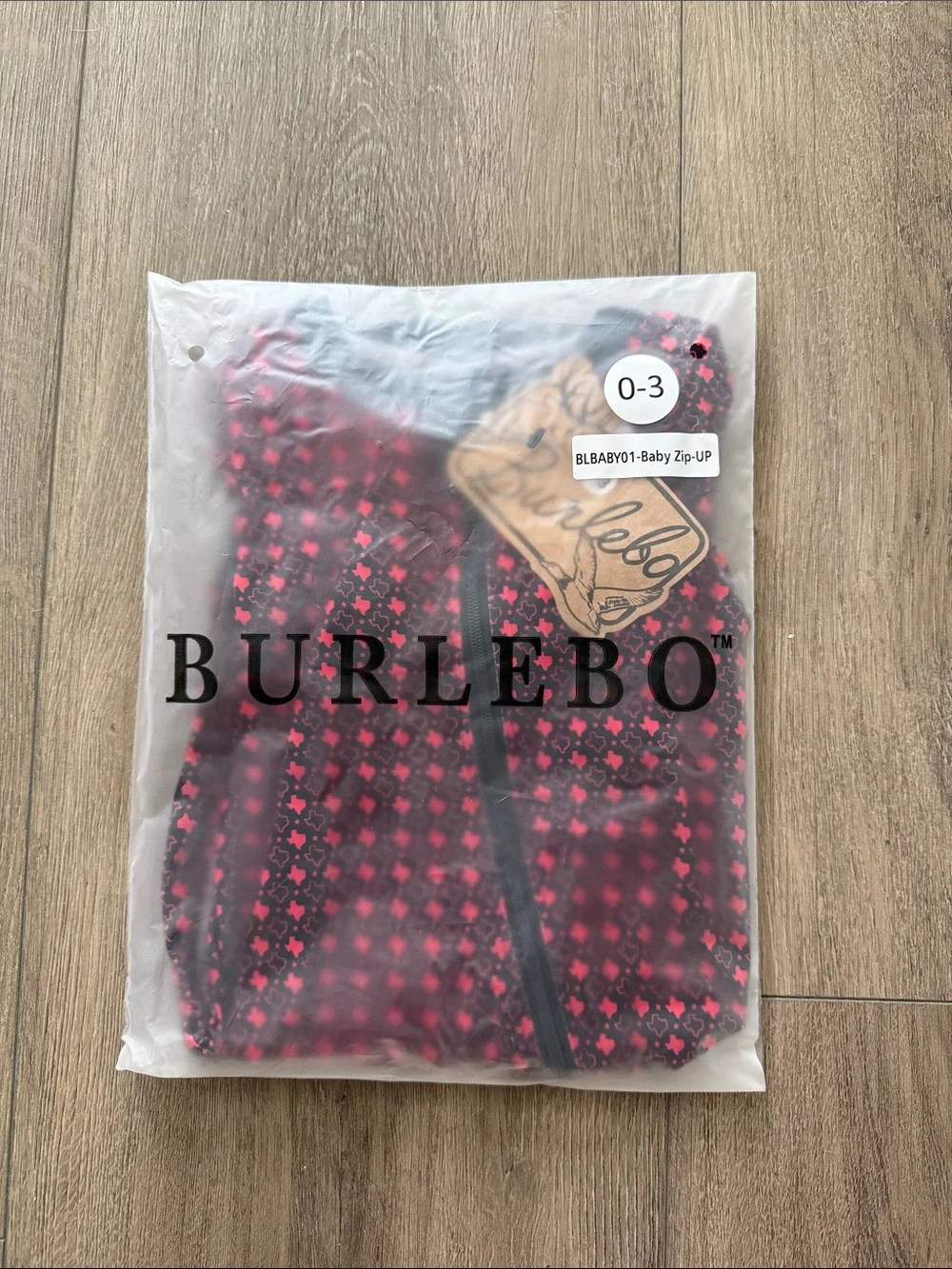BURLEBO baby zip