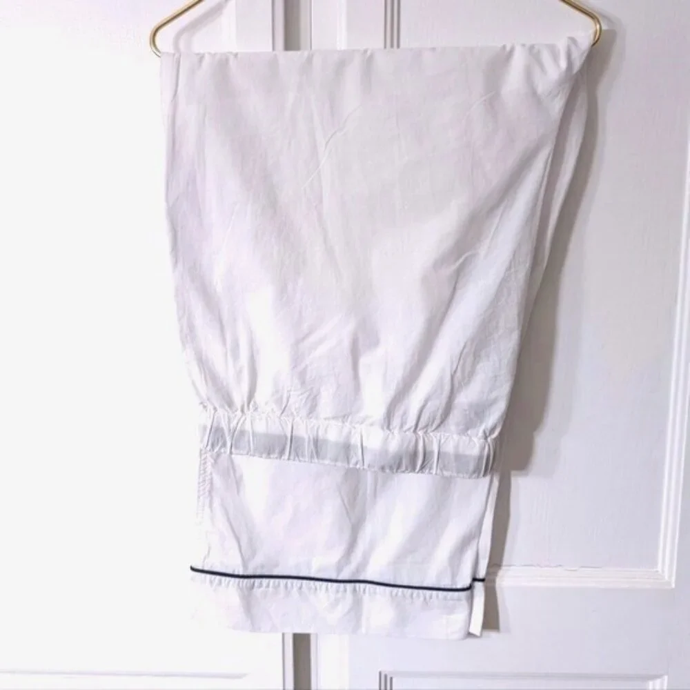 J. Crew End-on-end Cotton Long-sleeve‎ Pajama Set 3X