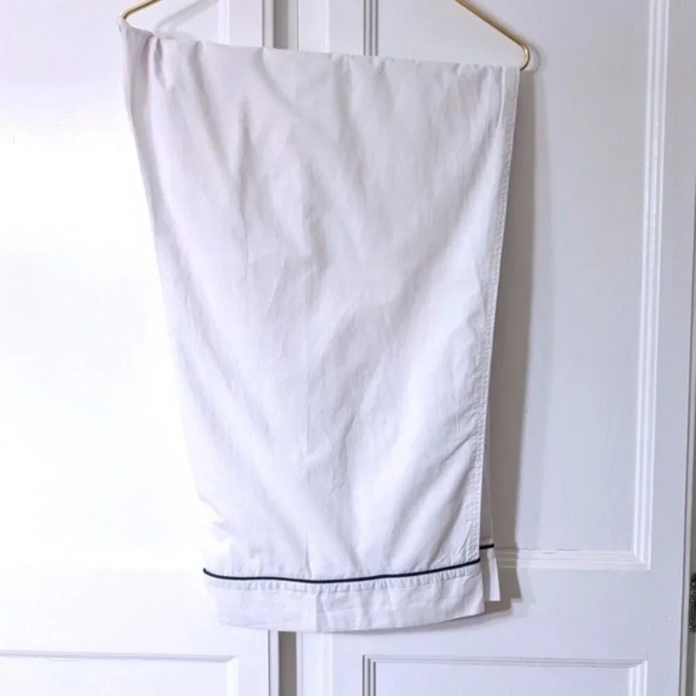 J. Crew End-on-end Cotton Long-sleeve‎ Pajama Set 3X