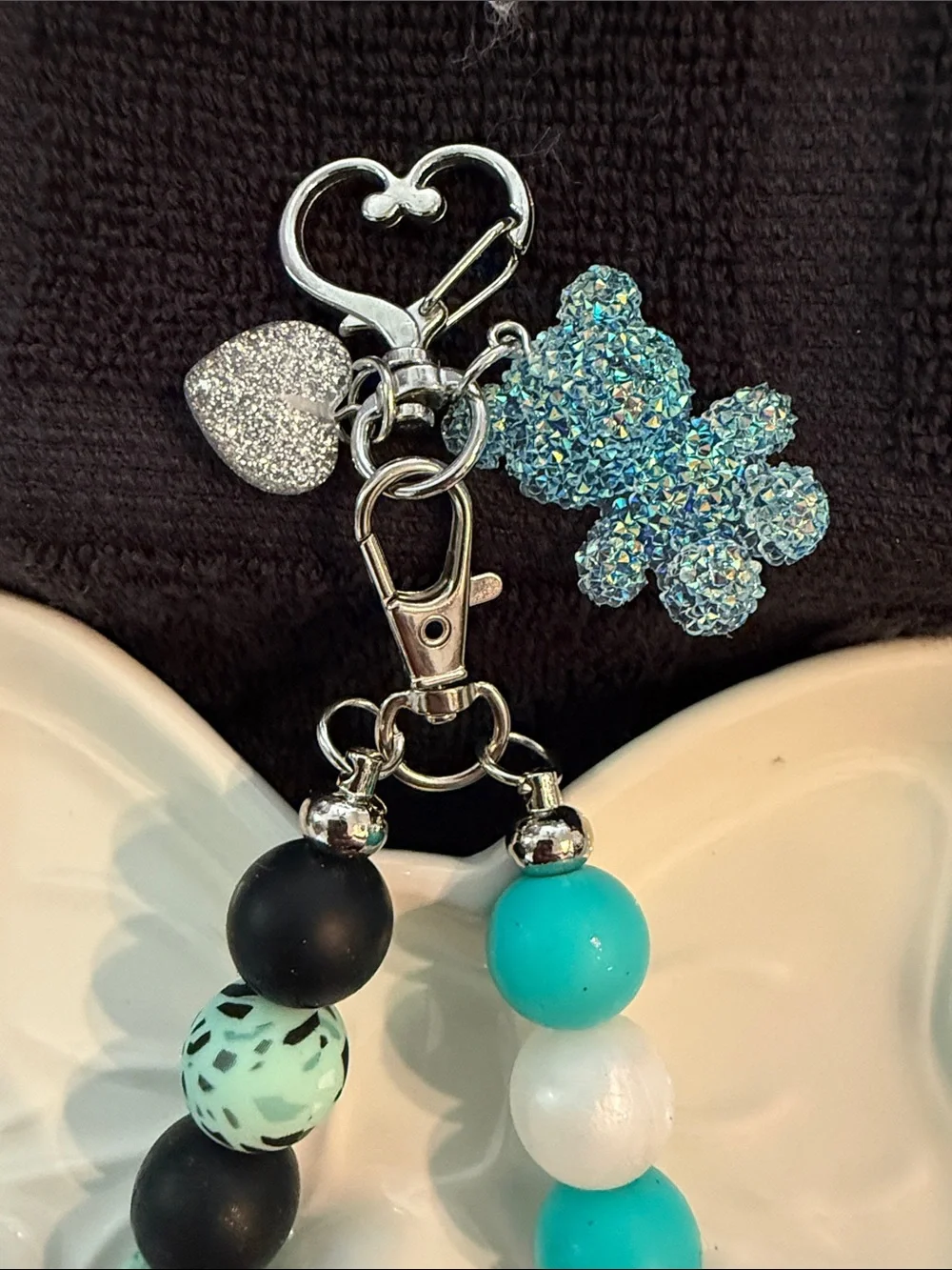 Homemade stylish turquoise