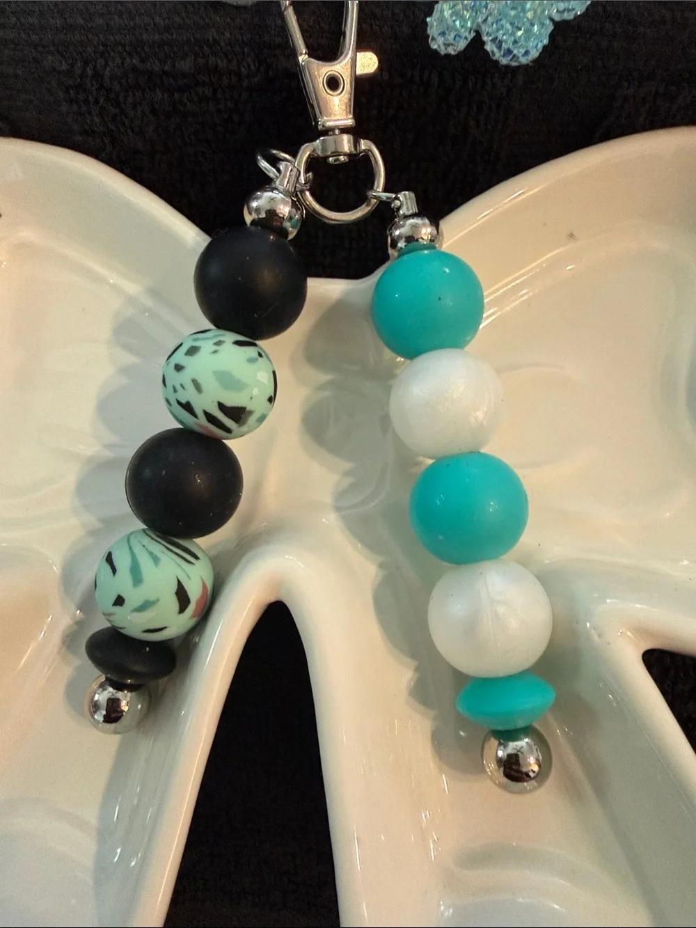 Homemade stylish turquoise