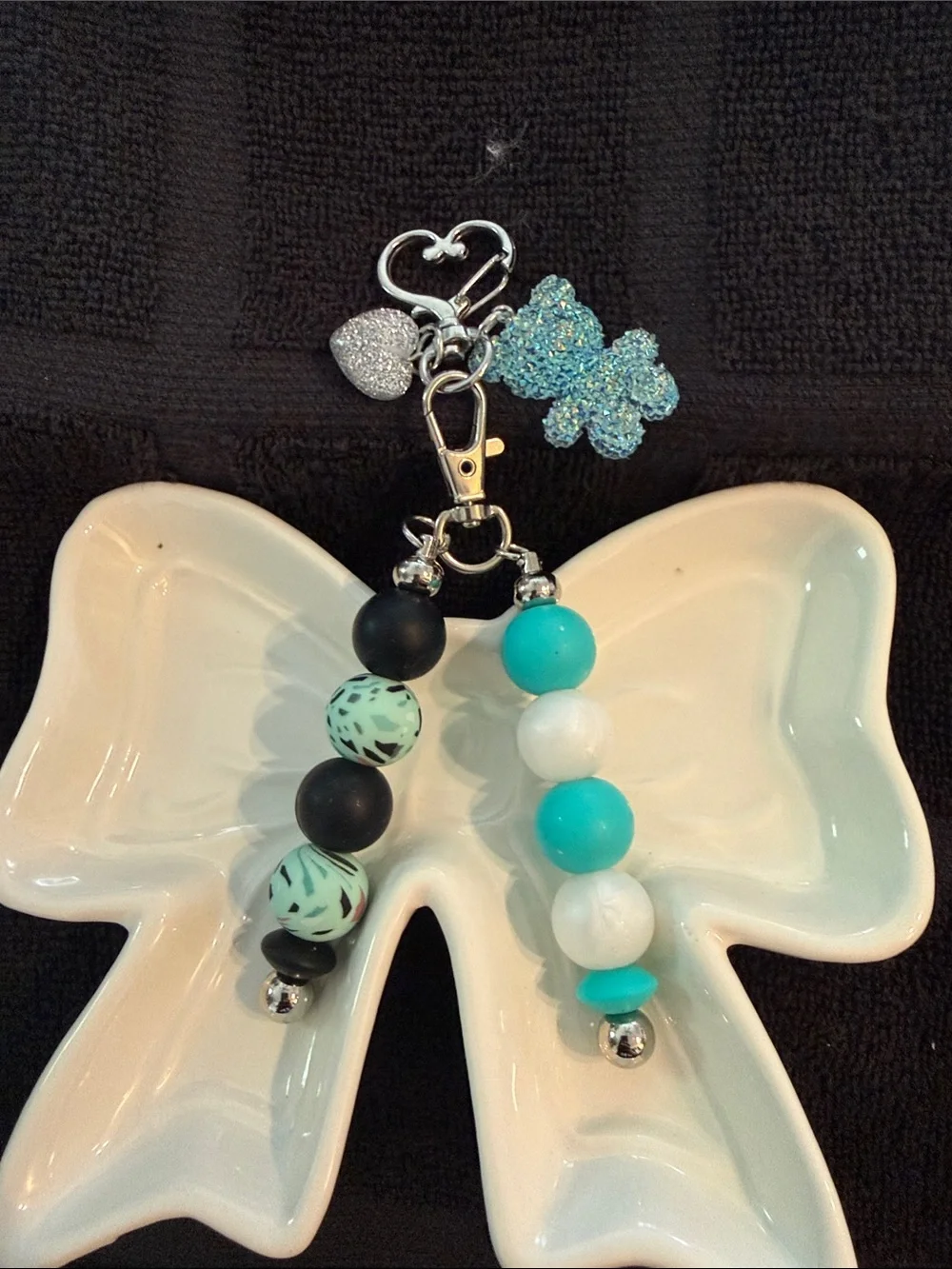 Homemade stylish turquoise