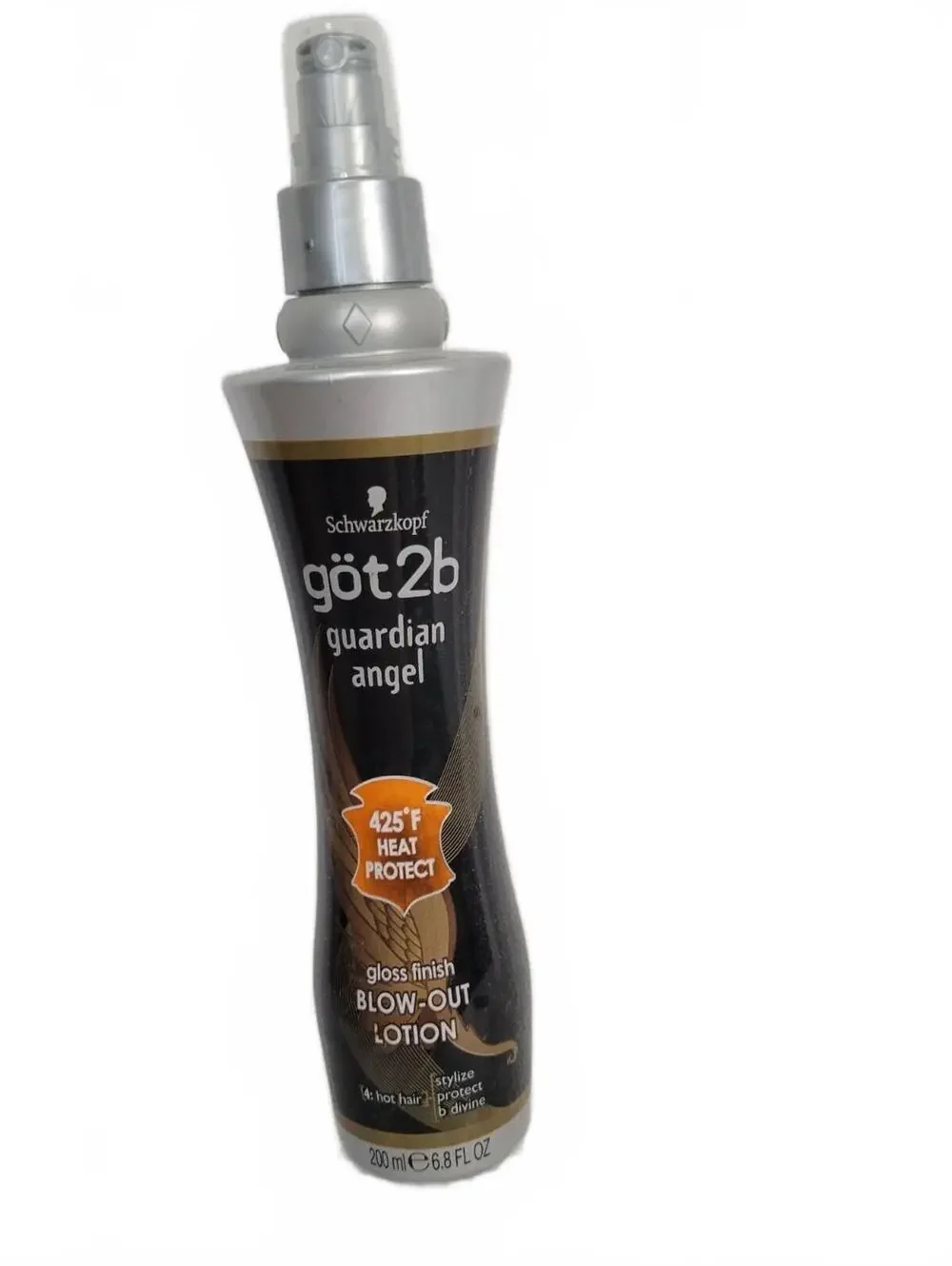 Schwarzkopf Got2b Guardian Angel Gloss Finish Blow-Out Lotion 220ml Heat Protect