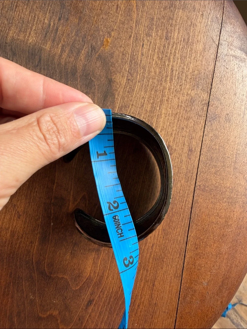 N/A finish cuff wear