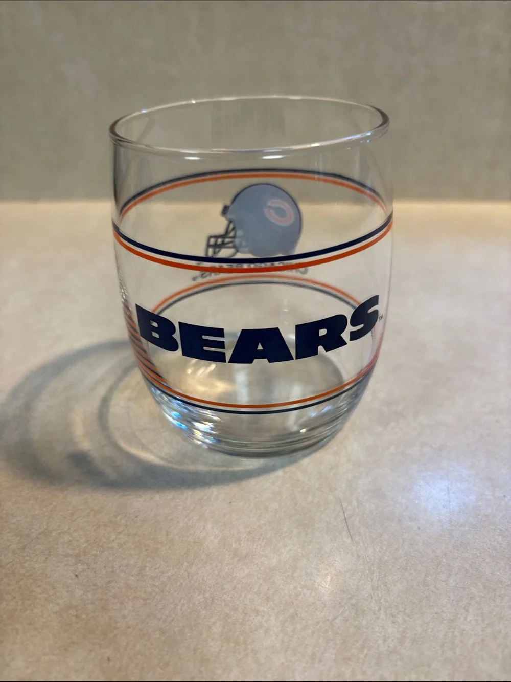 NFL official glass