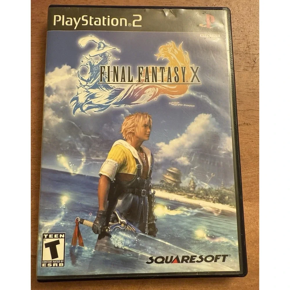 Final Fantasy X‎ PlayStation 2, 2001 Game. No Manual