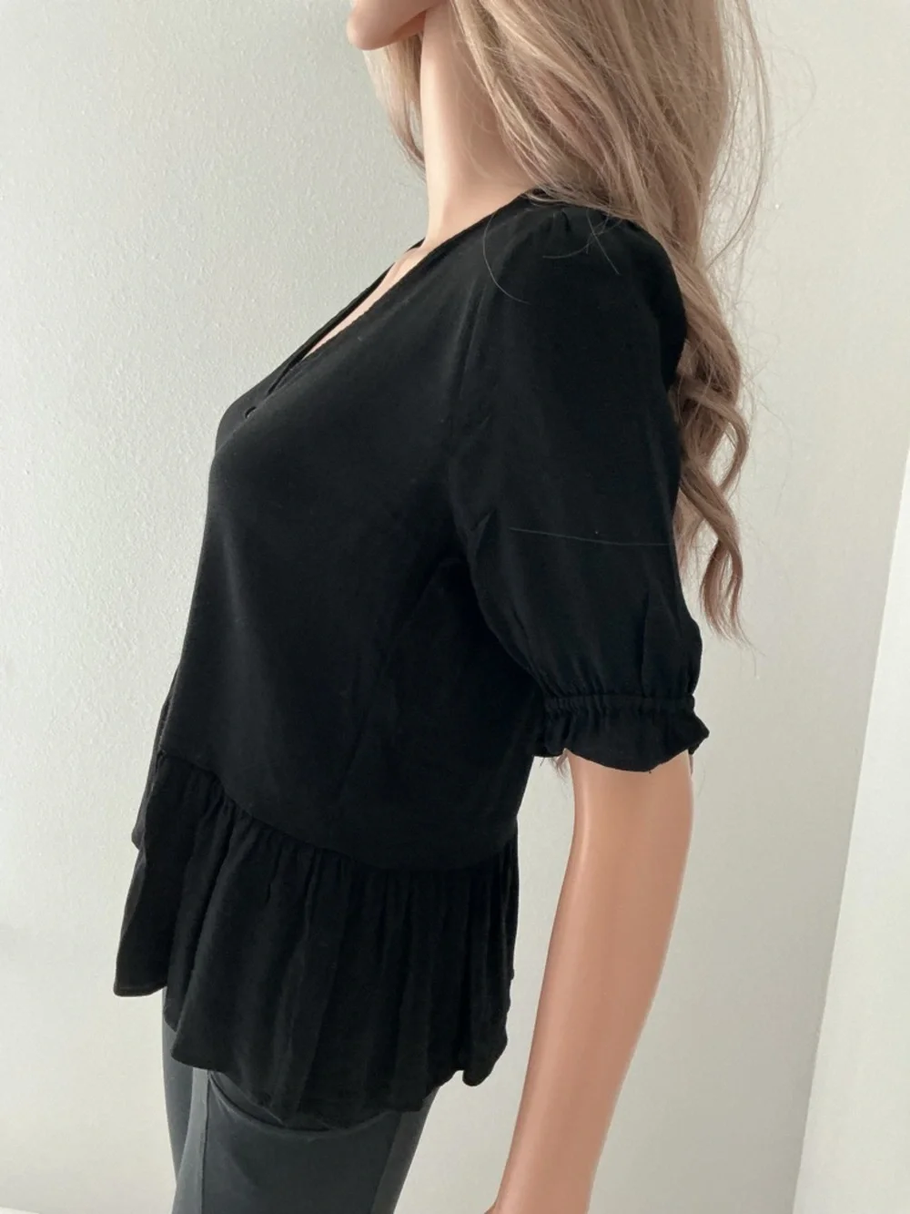 Madewell neck blouse