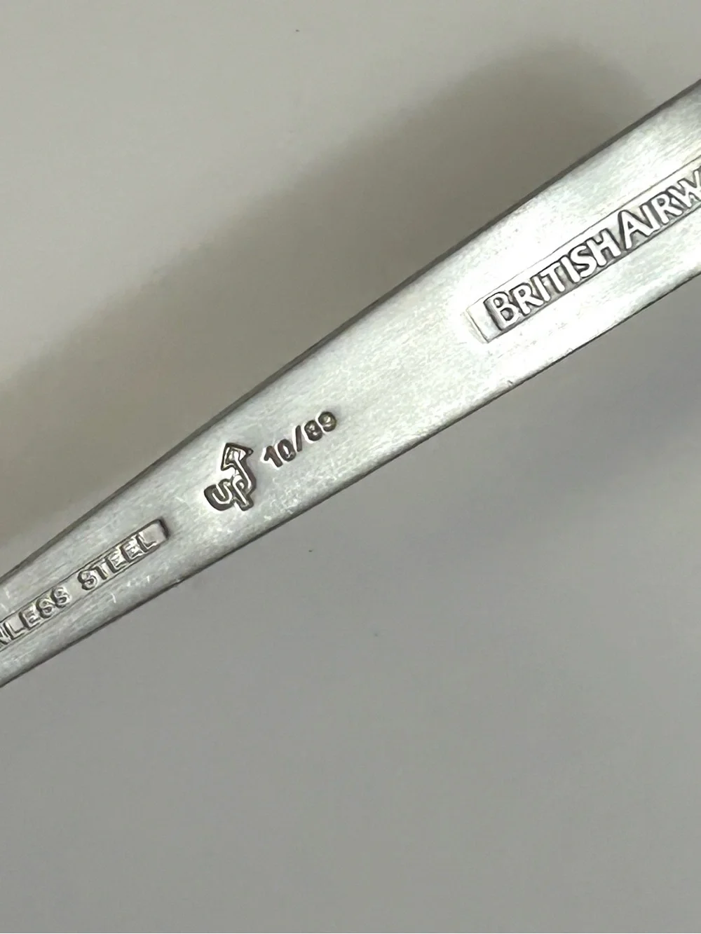 Vtg British Airways Atkinson & up Arrow Stainless Sheffield ENG Flatware Set