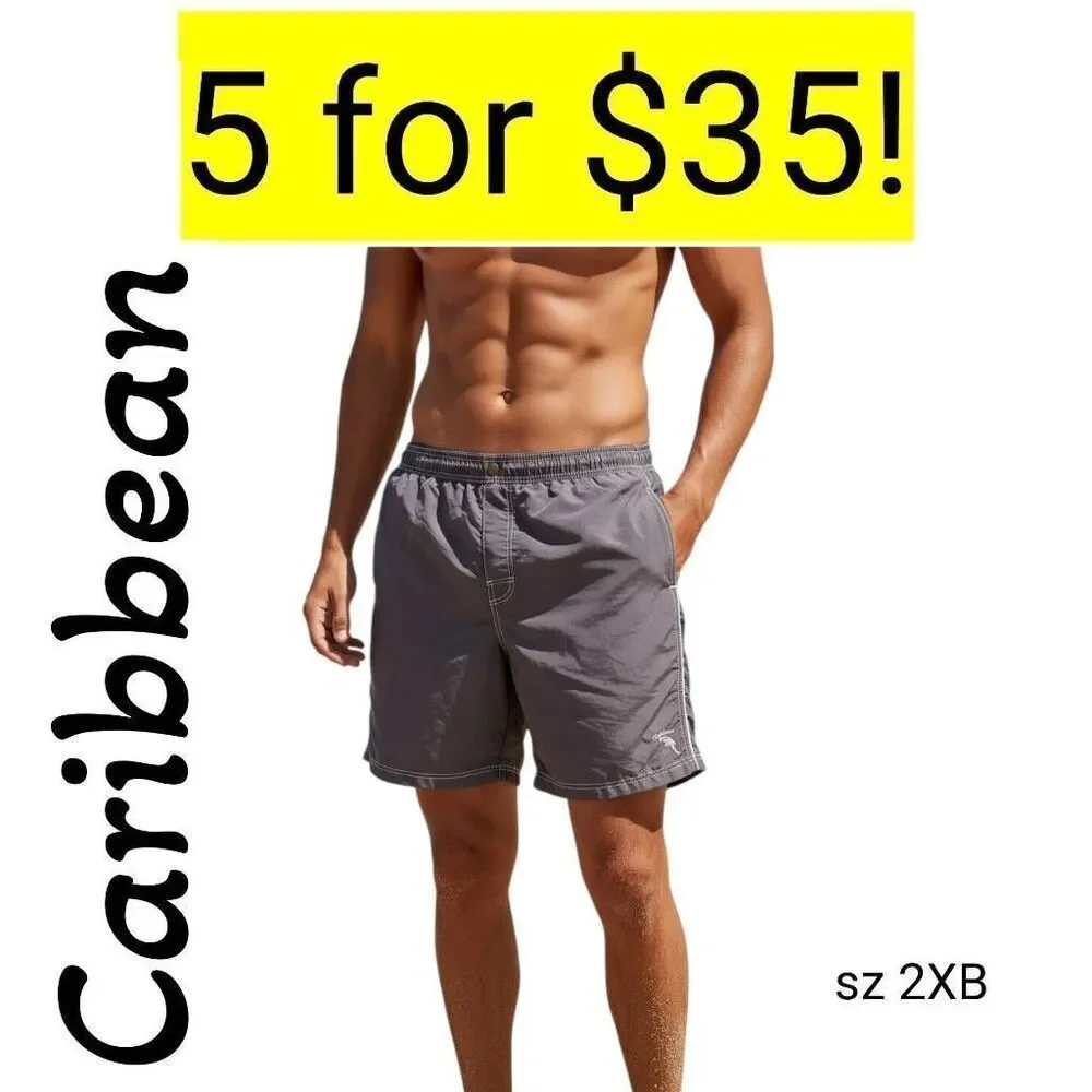 Caribbean swimwear blue