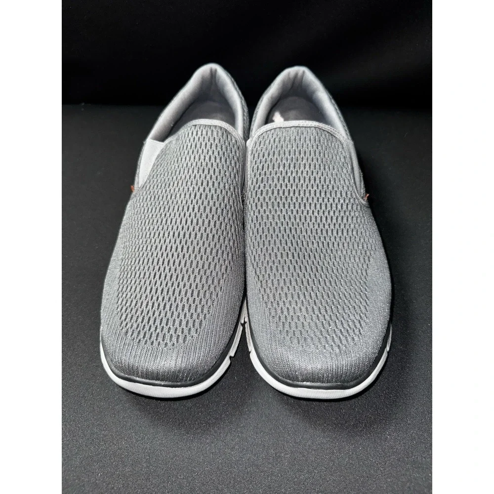 Skechers Equalizer Dual Lite Slip On Shoes Gray Memory Foam Men's Size 11.5