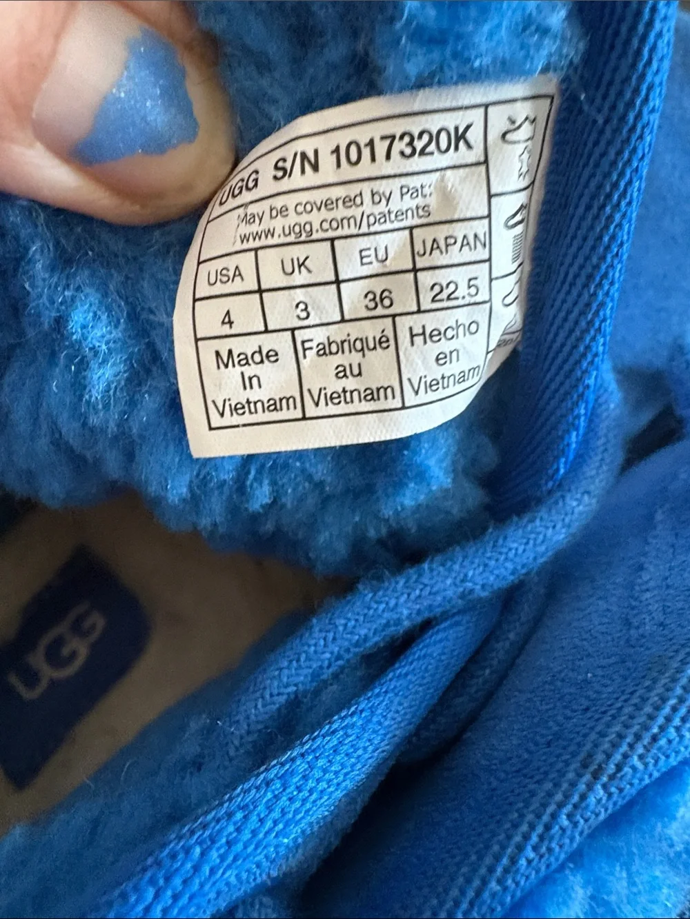 UGG soft suede